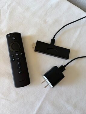 Amazon Fire TV Stick 4K Model E9L29Y with remote and charger